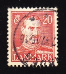 Stamps : Europe : Denmark :  Rey hristian X