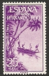 Stamps Equatorial Guinea -  Fernando Poo - 223 - Piragua