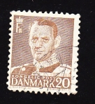 Stamps : Europe : Denmark :  Federico IX de Dinamarca