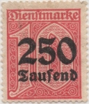 Stamps Germany -  Scott Tx Nº 41