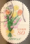 Stamps Japan -  Scott#3509d Intercambio 0,90 usd 80 y. 2013