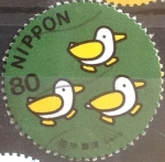 Stamps Japan -  Scott#2686j nfyb2 Intercambio 0,40 usd 80 y. 1999