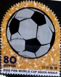 Stamps Japan -  Scott#3235a jxa Intercambio 0,90 usd 80 y. 2010