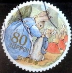 Stamps Japan -  Scott#3317d jxa Intercambio 0,90 usd  80 y. 2011