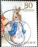 Stamps Japan -  Scott#3317c Intercambio 0,90 usd  80 y. 2011