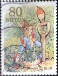 Stamps Japan -  Scott#3317h Intercambio 0,90 usd  80 y. 2011