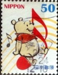 Stamps Japan -  Scott#3521e Intercambio 0,50 usd  50 y. 2013