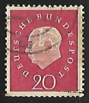 Stamps Germany -  Prof. Dr. Theodor Heuss