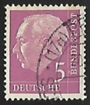 Stamps Germany -  Prof. Dr. Theodor Heuss