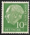 Stamps Germany -  Prof. Dr. Theodor Heuss