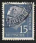 Stamps Germany -  Prof. Dr. Theodor Heuss 