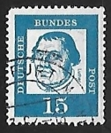 Stamps Germany -  Martin Luther