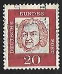 Stamps Germany -  Johann Sebastian Bach