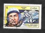 Stamps Cuba -  2259 - 20 Anivº del primer hombre en el espacio, Leonov