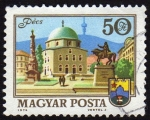 Stamps Hungary -  COL-The Mosque of pasha Gazi Khassim-PÉCS