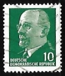 Stamps Germany -  Ulbricht, Walter