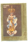 Stamps Uruguay -  NAVIDAD - VIRGEN DE LOS TREINTA Y TRES