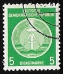 Stamps Germany -  Official Stamps for Administration Post B