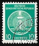 Stamps Germany -  Official Stamps for Administration Post B