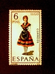 Stamps : Europe : Spain :  Trajes Típicos Españoles: Lugo