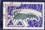 Stamps : Africa : Cameroon :  Panulirus regius