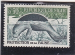 Sellos de Africa - N�ger -  Protección de la fauna