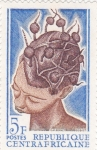 Stamps : Africa : Central_African_Republic :  Peinado africano
