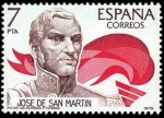 Stamps Spain -  ESPAÑA - AMÉRICA : LIBERTADORES