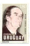 Stamps : America : Uruguay :  HOMENAJE A WILSON FERREIRA ALDUNATE