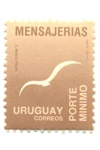 Sellos de America - Uruguay -  MENSAJERIAS