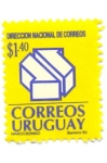 Stamps Uruguay -  LOGO DE DIRECCION NACIONAL DE CORREOS