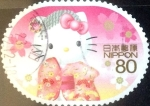 Stamps Japan -  Scott#3341f nfyb2 Intercambio 0,90 usd 80 y. 2011