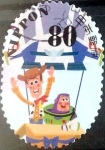 Stamps Japan -  Scott#3573h Intercambio 1,25 usd 80 y. 2013