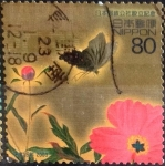 Stamps Japan -  Scott#2853j Intercambio 1,00 usd  80 y. 2003