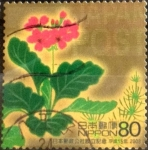 Stamps Japan -  Scott#2853b Intercambio 1,00 usd  80 y. 2003