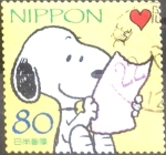 Stamps Japan -  Scott#3206a cryf Intercambio 0,90 usd  80 y. 2010