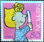 Stamps Japan -  Scott#3206c Intercambio 0,90 usd  80 y. 2010