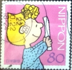 Stamps Japan -  Scott#3206c Intercambio 0,90 usd  80 y. 2010