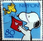 Stamps Japan -  Scott#3206g Intercambio 0,90 usd  80 y. 2010