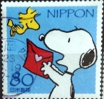 Stamps Japan -  Scott#3206g j2i Intercambio 0,90 usd  80 y. 2010