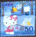 Stamps Japan -  Scott#3144b Intercambio 0,50 usd  50 y. 2009