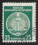 Sellos de Europa - Alemania -  Official Stamps for Administration Post B