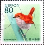 Stamps Japan -  Scott#3545 Intercambio 0,90 usd  80 y. 2013