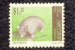 Stamps Uruguay -  TATU DE RABO MOLE