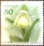 Stamps Japan -  Scott#3353 Intercambio 0,90 usd  80 y. 2011