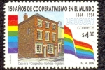 Stamps Uruguay -  150 AÑOS DE COOPERATIVISMO EN EL MUNDO 1844-1994