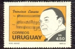 Stamps Uruguay -  FRANCISCO CANARO