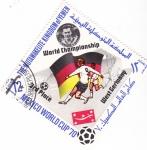Stamps Yemen -  Copa del mundo'70