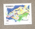 Stamps Austria -  Pintura de Astrid  Bernhart