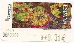 Stamps Spain -  ATM - Meléndez : Frutas y Girasol - Sammer Gallery